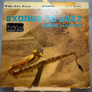 Eddie Harris 'Exodus to Jazz' Vinyl Record - Classic Gold Edition